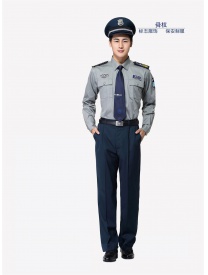 男式保安长袖制式衬衣